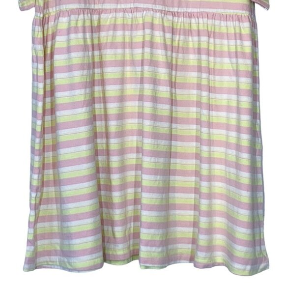 BP.  Babydoll Organic Cotton Dress in Pink- Mia Stripe - Picture 4 of 11